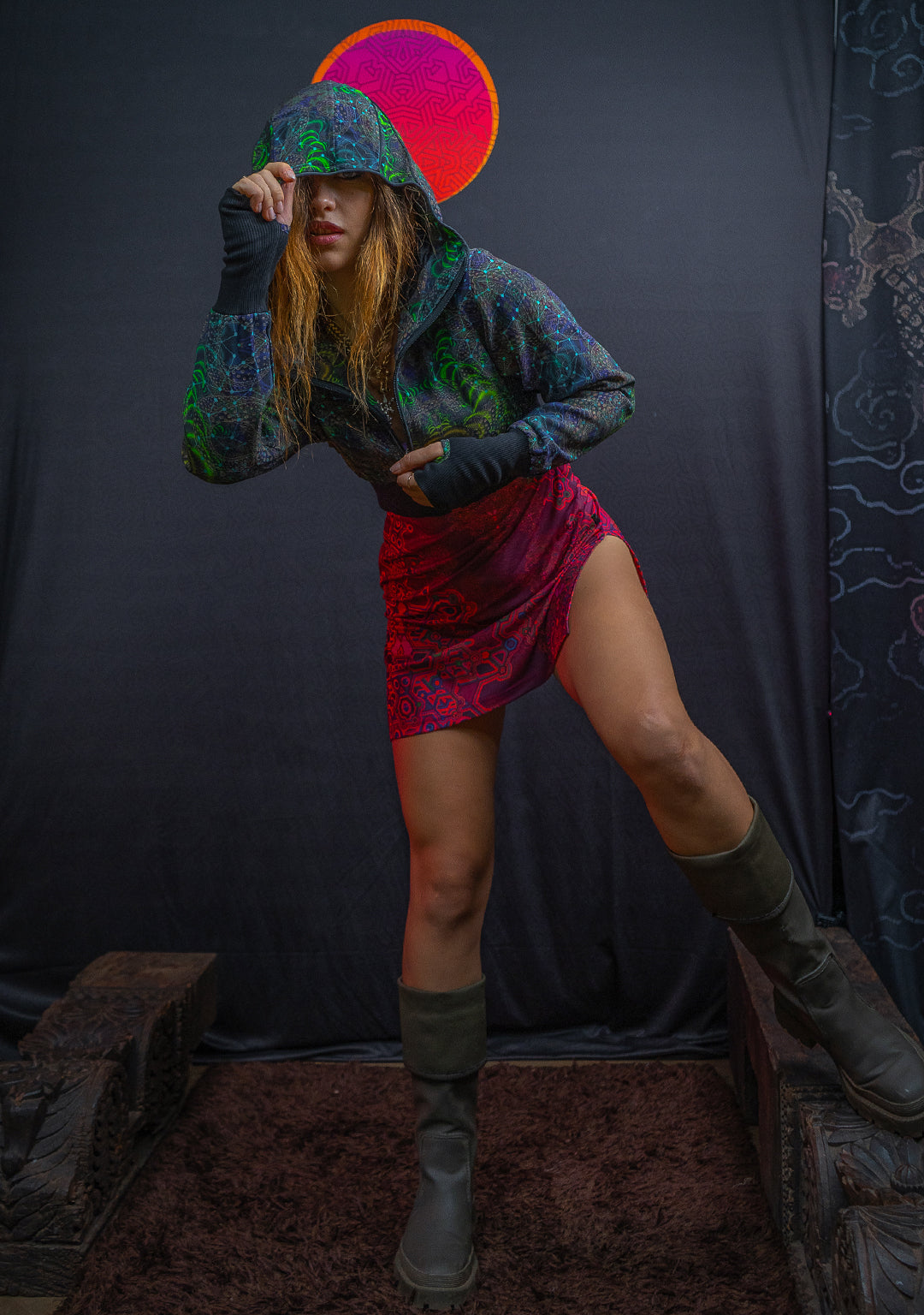 Crop Hoodie Woman / Tough Silk - ENTMOOT