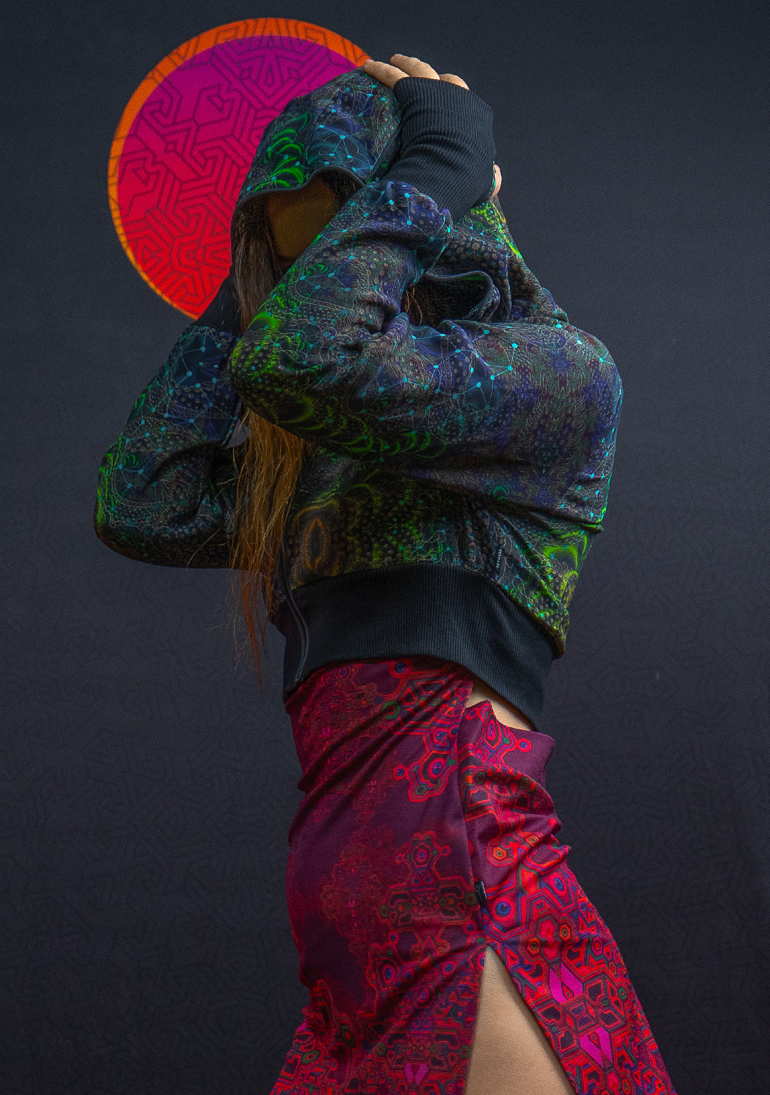 Crop Hoodie Woman / Tough Silk - ENTMOOT