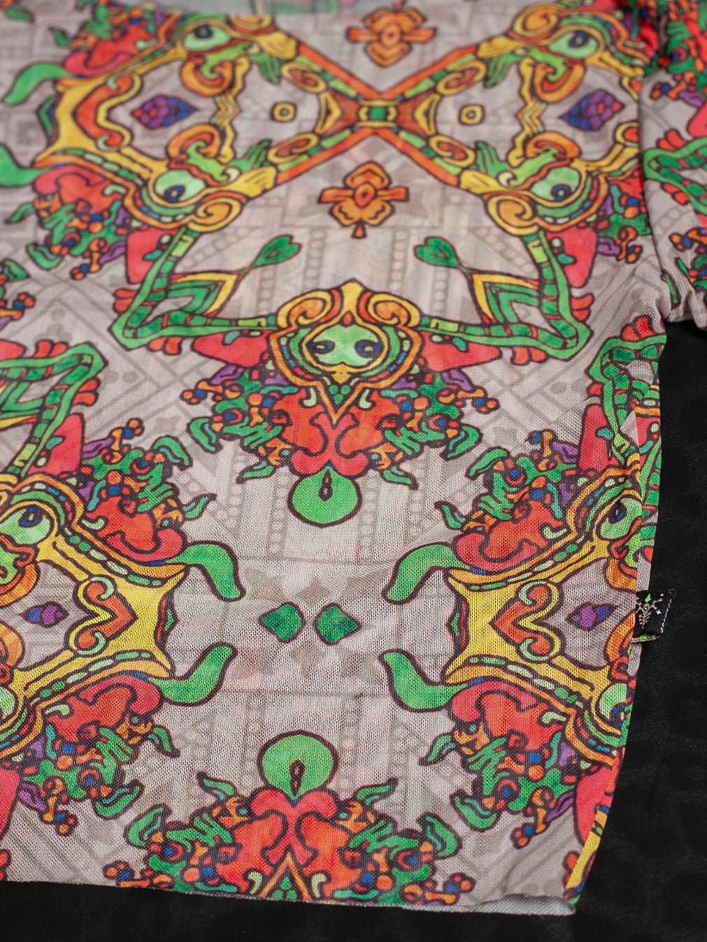 Crop Top Longsleeves / Soft Mesh - PAKALS GOLD