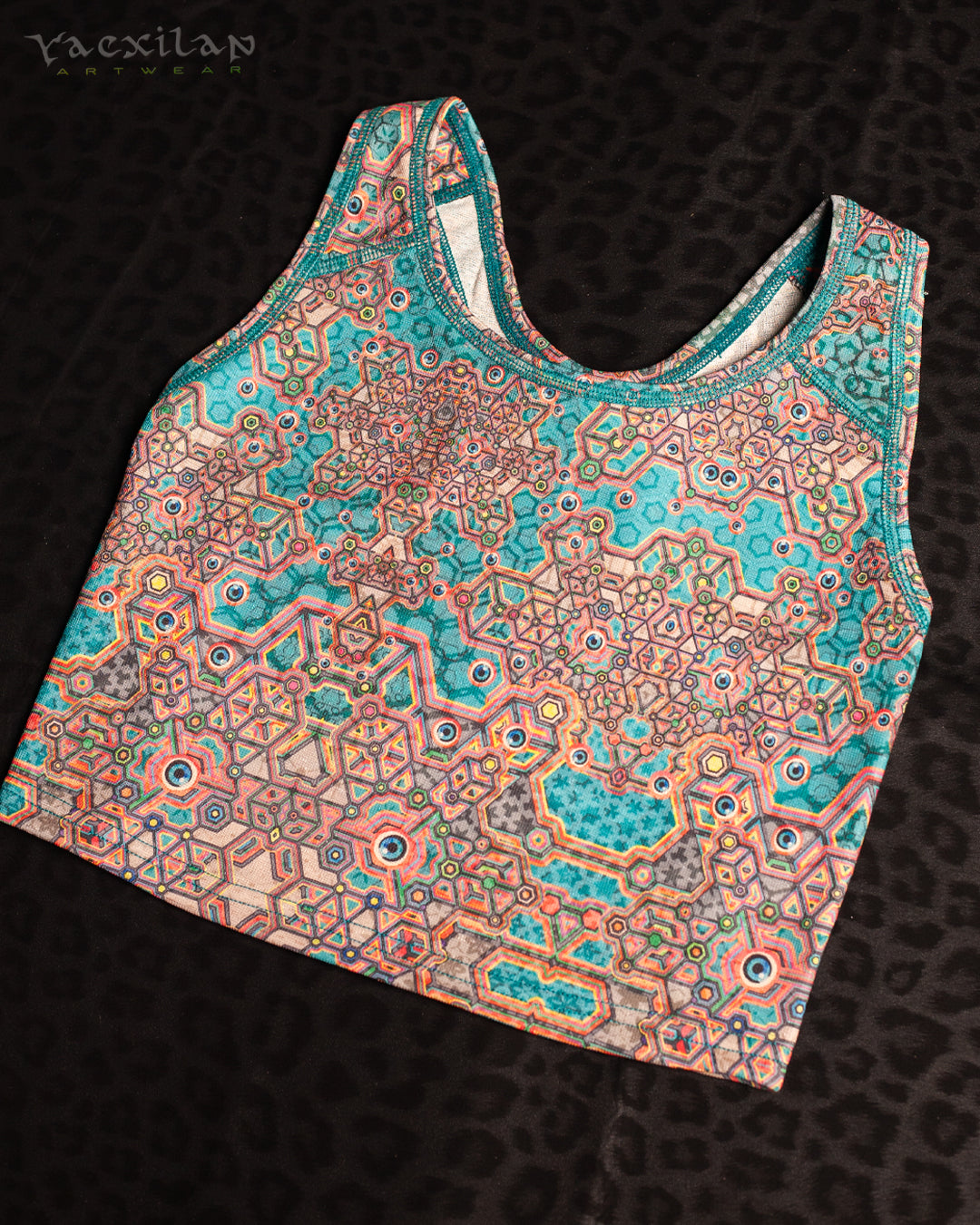 Crop-Top Simple / Silver Knits - ATLANTHEON White ARAKIS