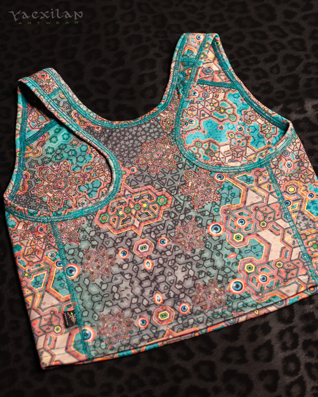 Crop-Top Simple / Silver Knits - ATLANTHEON White ARAKIS