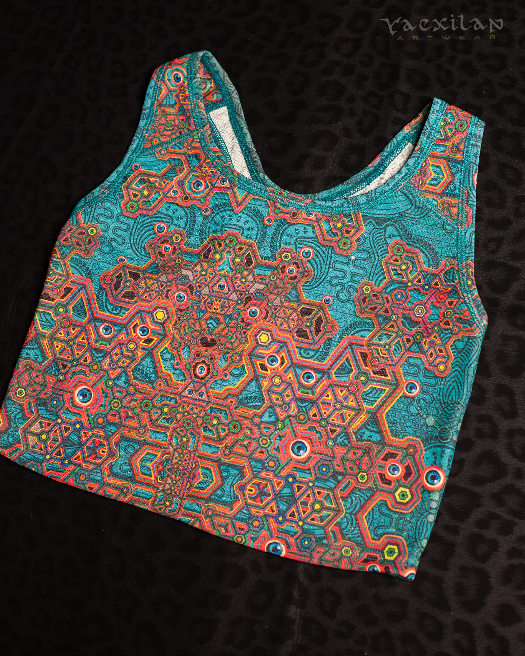 Crop-Top Simple / Silver Knits - ATLANTIS