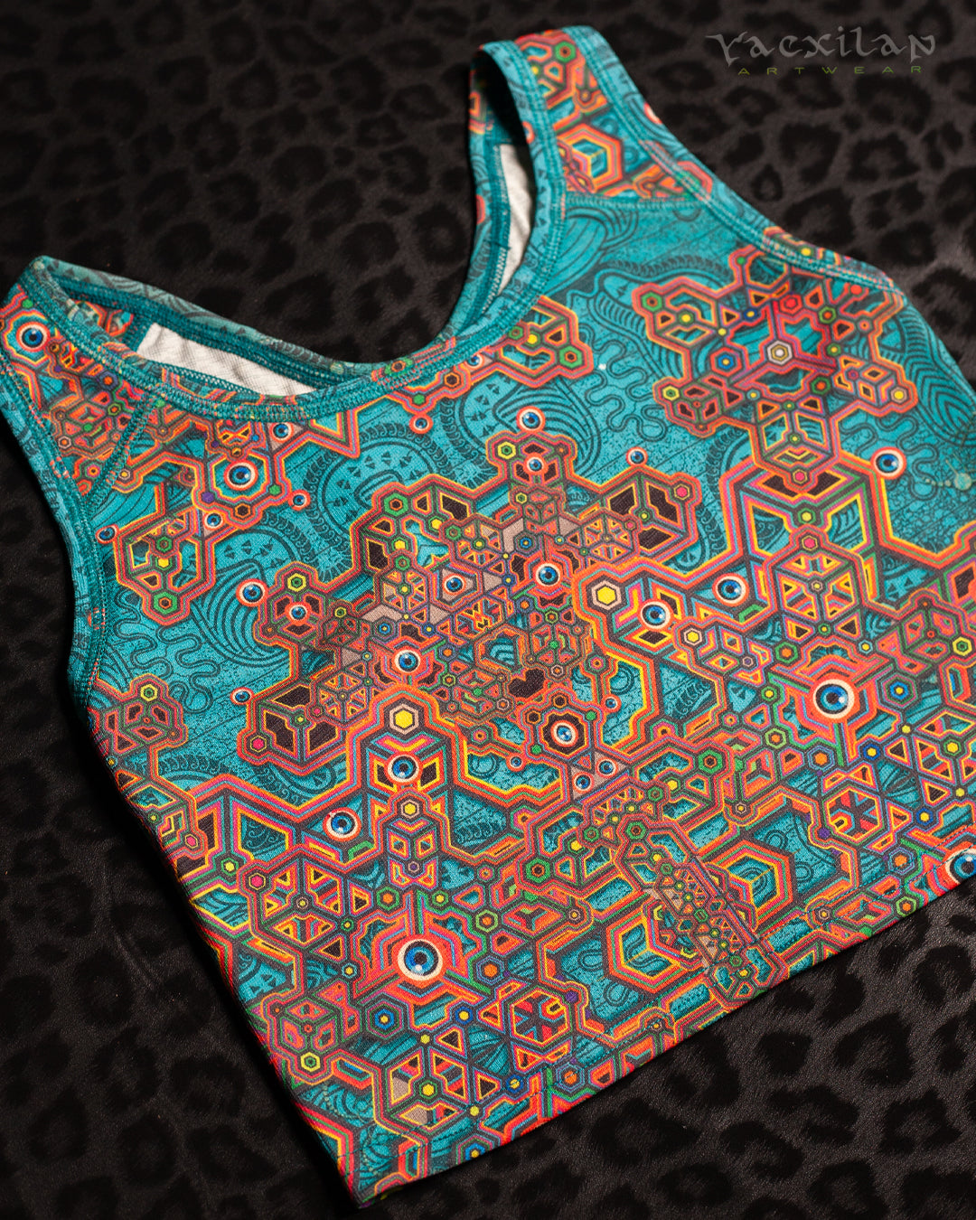 Crop-Top Simple / Silver Knits - ATLANTIS