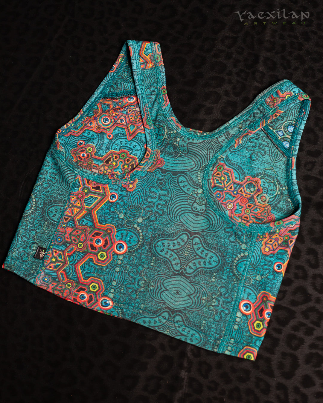 Crop-Top Simple / Silver Knits - ATLANTIS