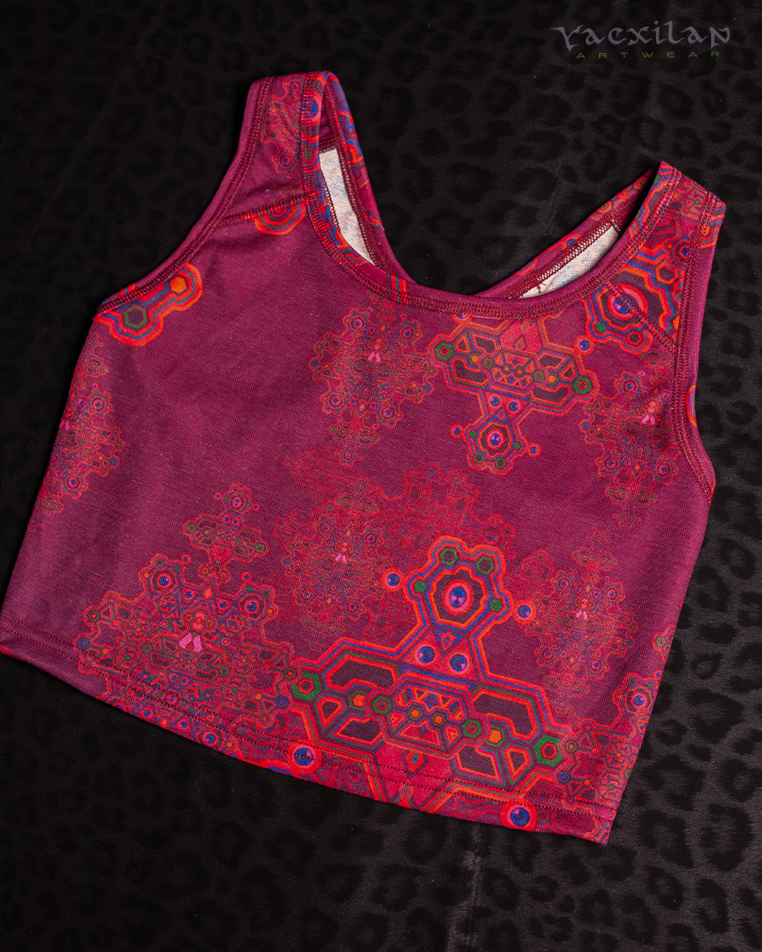 Crop-Top Simple / Silver Knits - PINK DEMETRIO