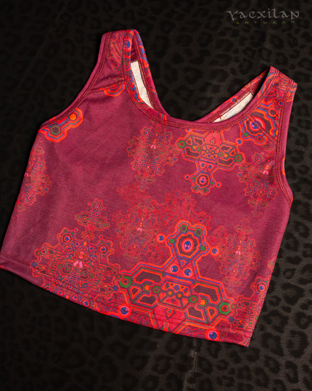 Crop-Top Simple / Silver Knits - PINK DEMETRIO