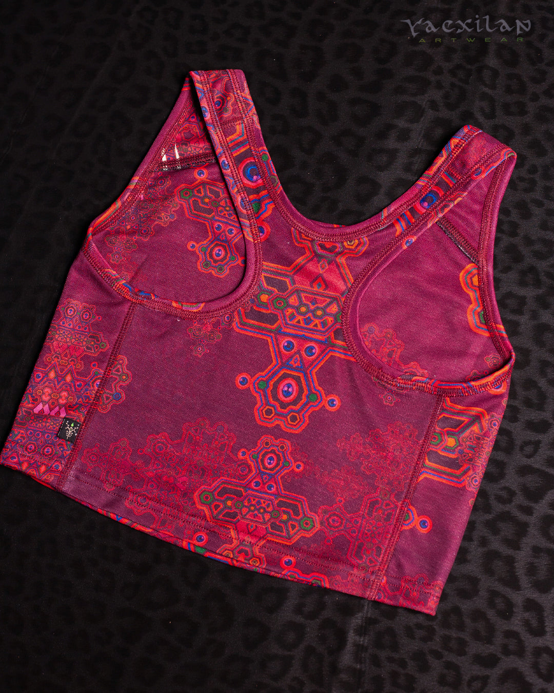 Crop-Top Simple / Silver Knits - PINK DEMETRIO
