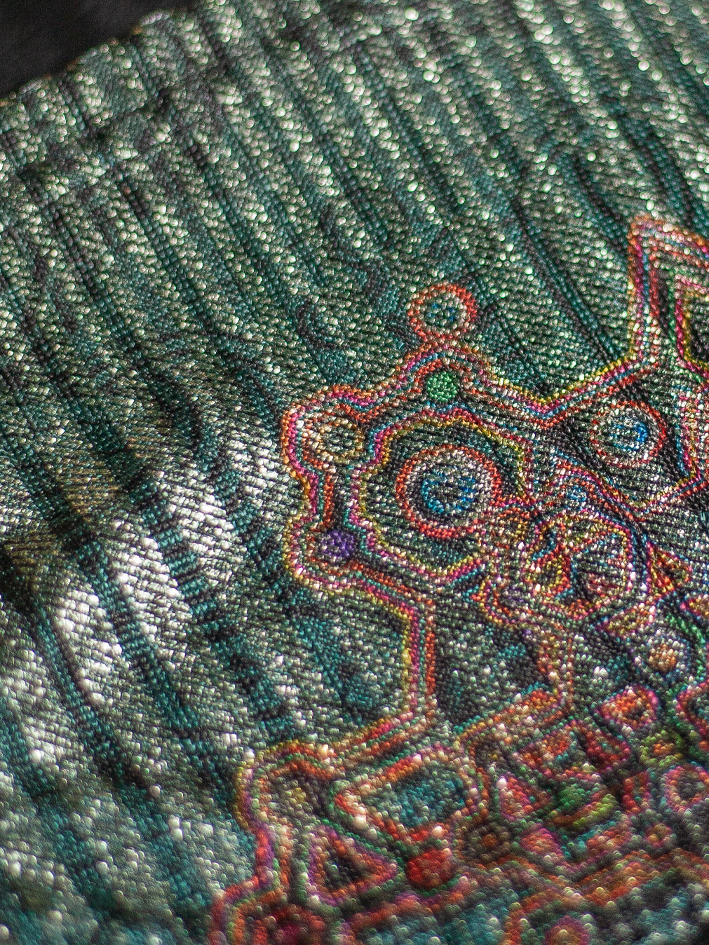 Crop Top Simple / Silver Strippes Knits - ATLANTIS