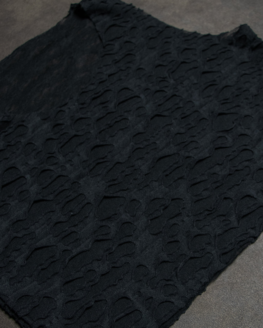 Crop-Top Simple / TrashPunk - BLAK