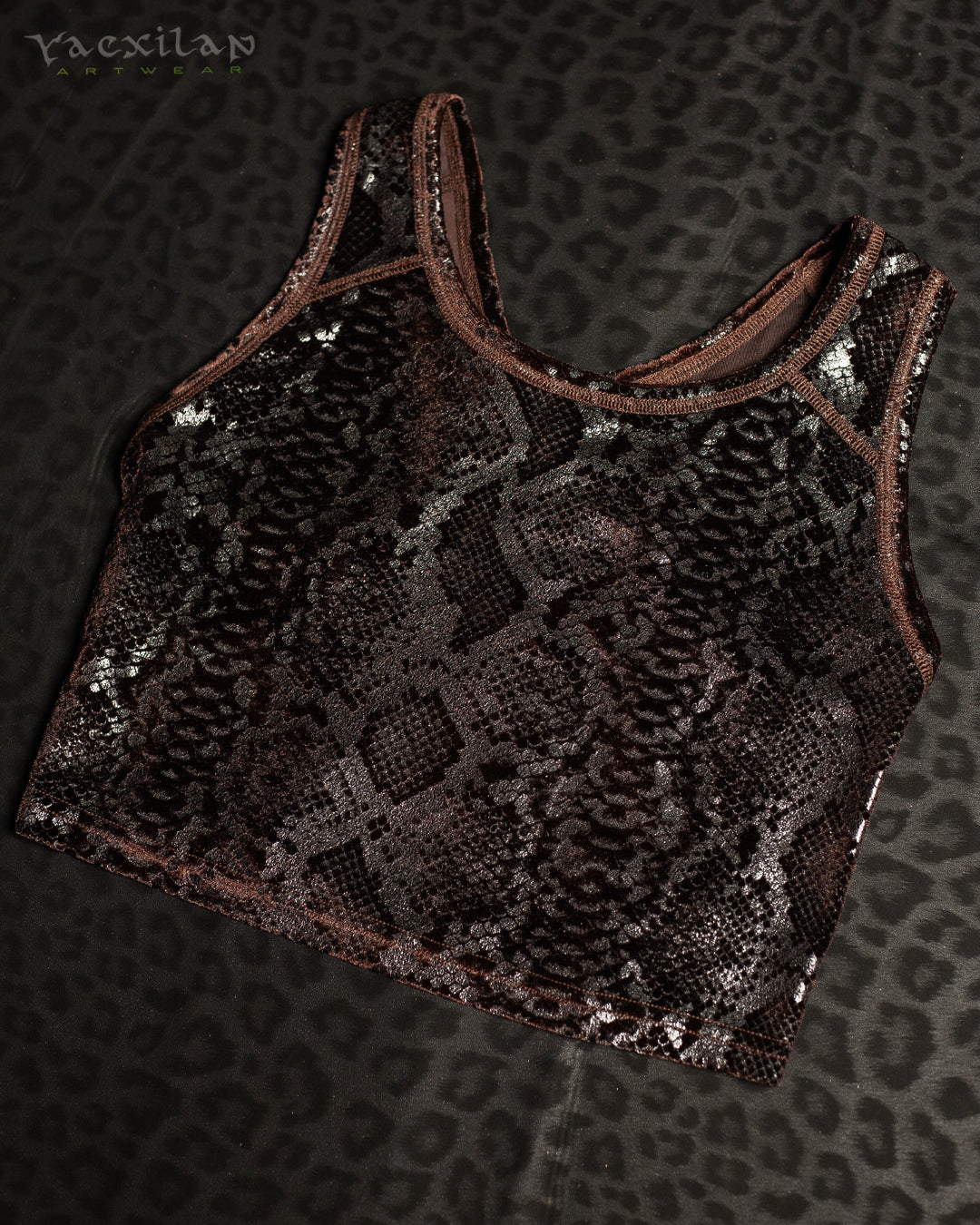 Crop Top Simple / Velvet Kobra - SOIL