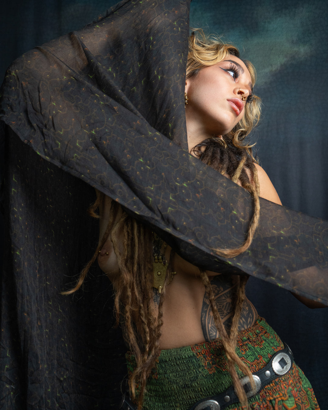 Scarf / Pareo Bamboo - REBIRTH OF IKARO Forest