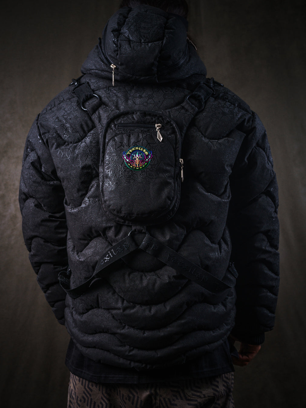 Down Jacket Men & Pakpak / Waterproof - Obscure Magik SHAMANKA