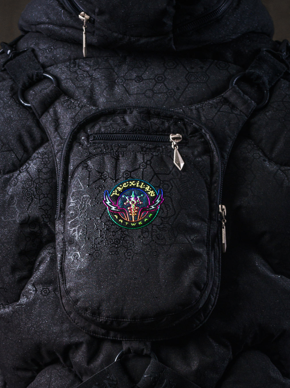 Down Jacket Men & Pakpak / Waterproof - Obscure Magik SHAMANKA