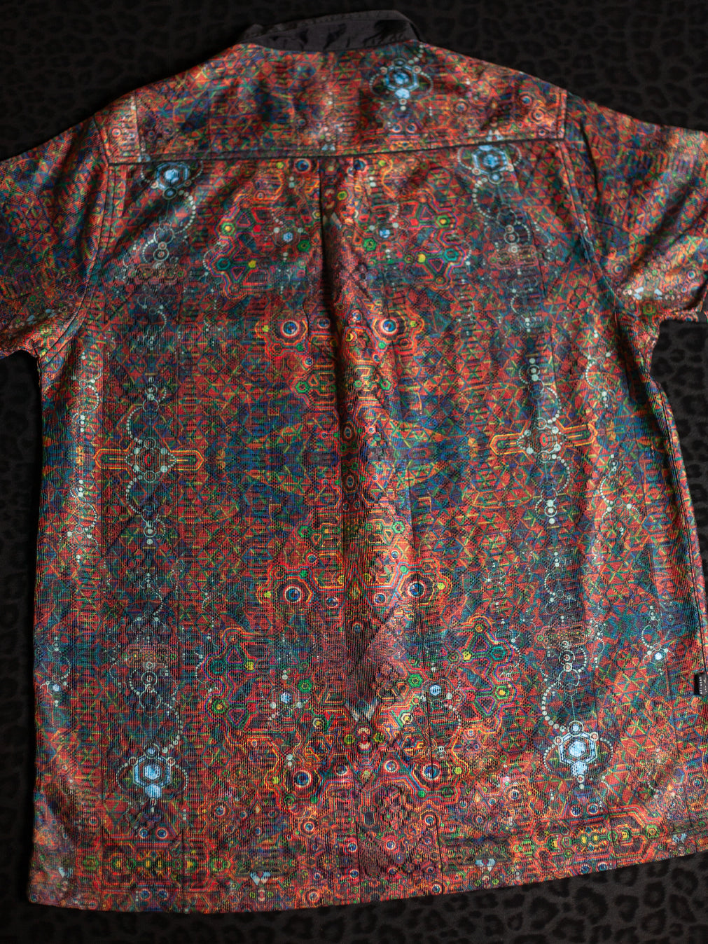 Shirt Men DOLCE Half Sleeves / Lace Black Border - SERPENTS N LADDERS