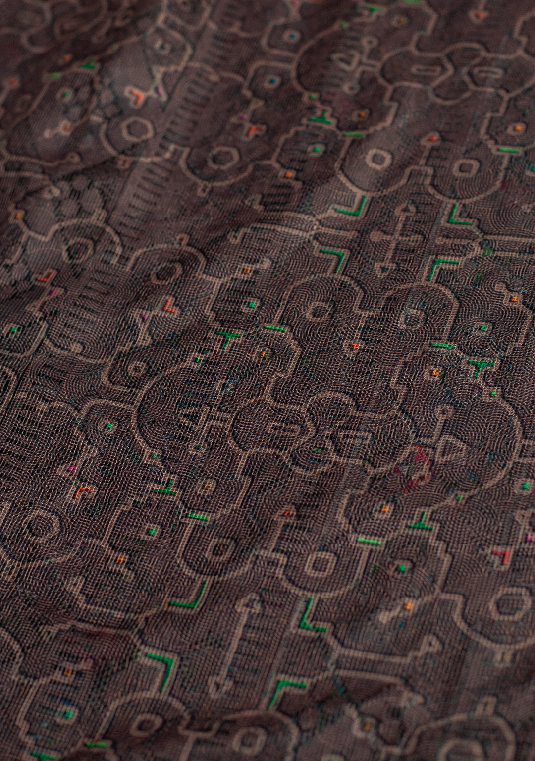 Shirt Men DOLCE Half Sleeves / Lace Black Border - REBIRTH OF IKARO Earth