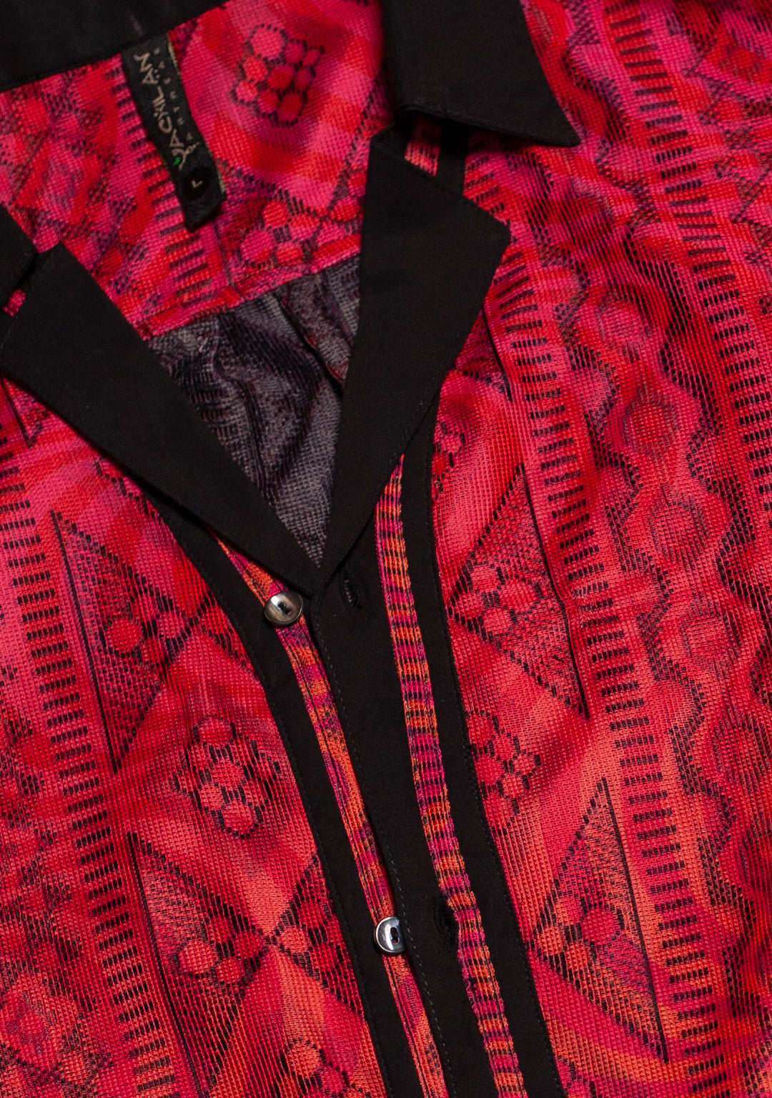 Shirt Men DOLCE Half Sleeves / Lace Black Border - VULKAN