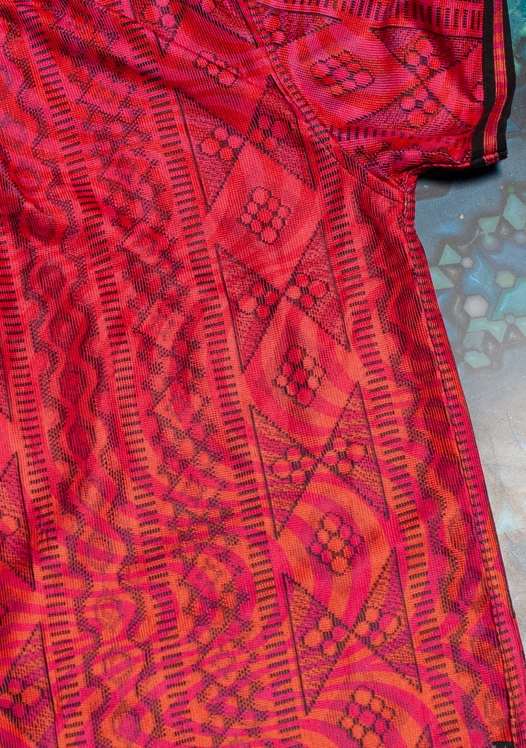 Shirt Men DOLCE Half Sleeves / Lace Black Border - VULKAN