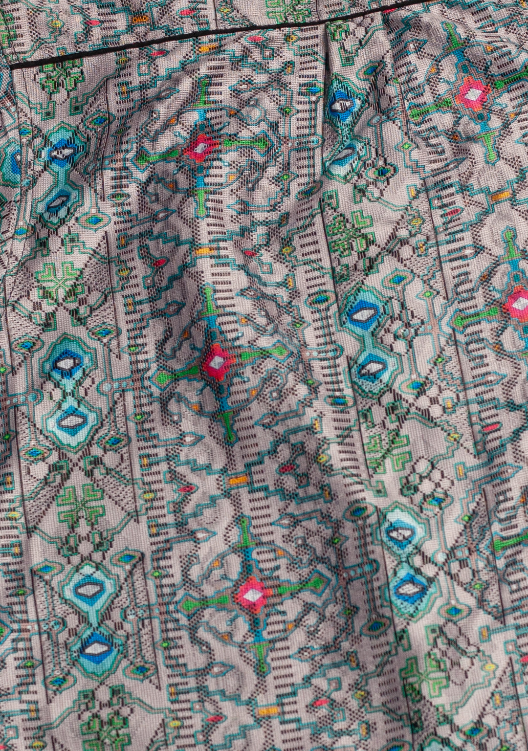 Shirt Men DOLCE Half Sleeves / Lace Black Border - WATAWASKA