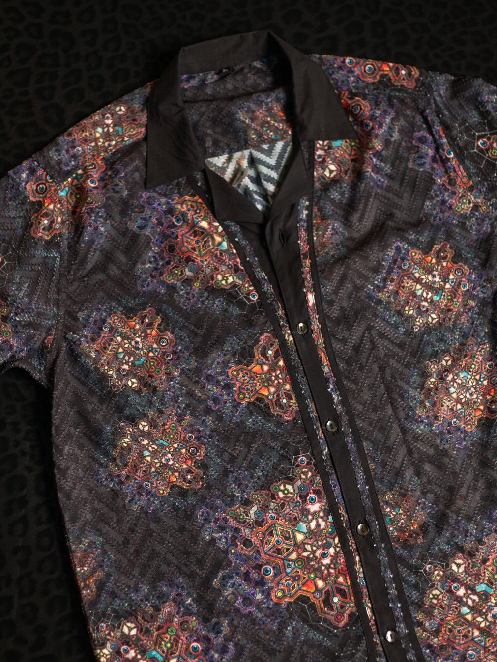 Shirt Men DOLCE Half Sleeves / Japanese Uragiri  - CORALBLAST