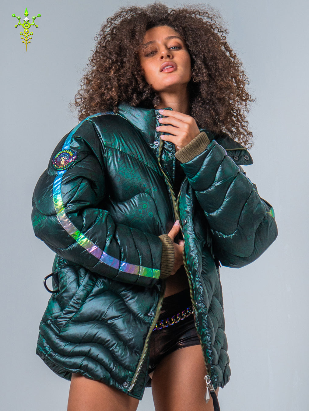 Puffer Jacket - Green Forest ATLANTHEON