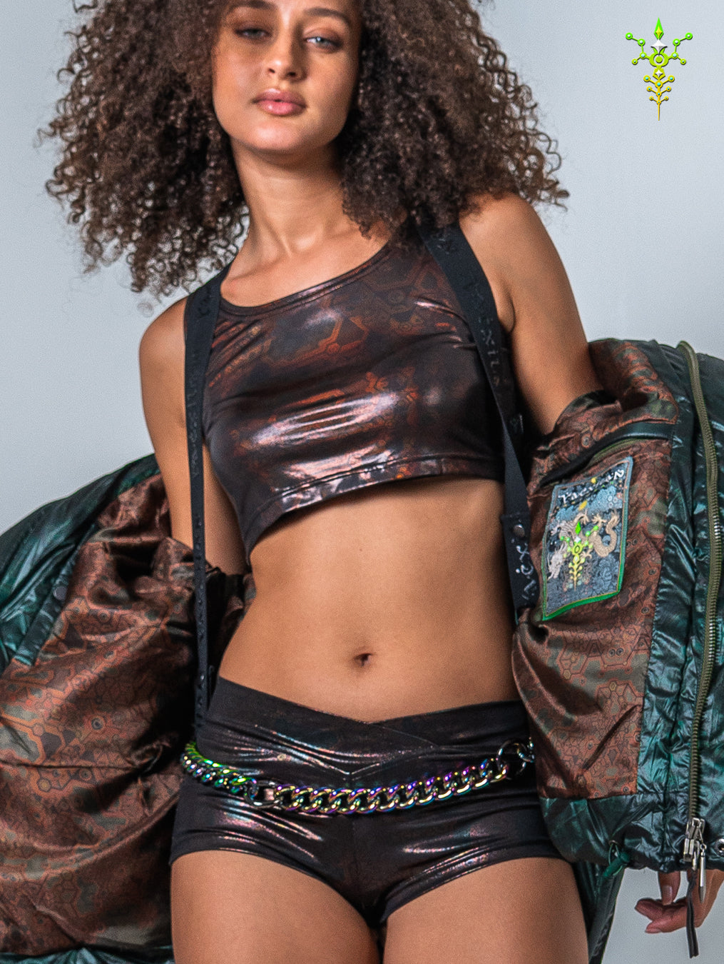 Puffer Jacket - Green Forest ATLANTHEON