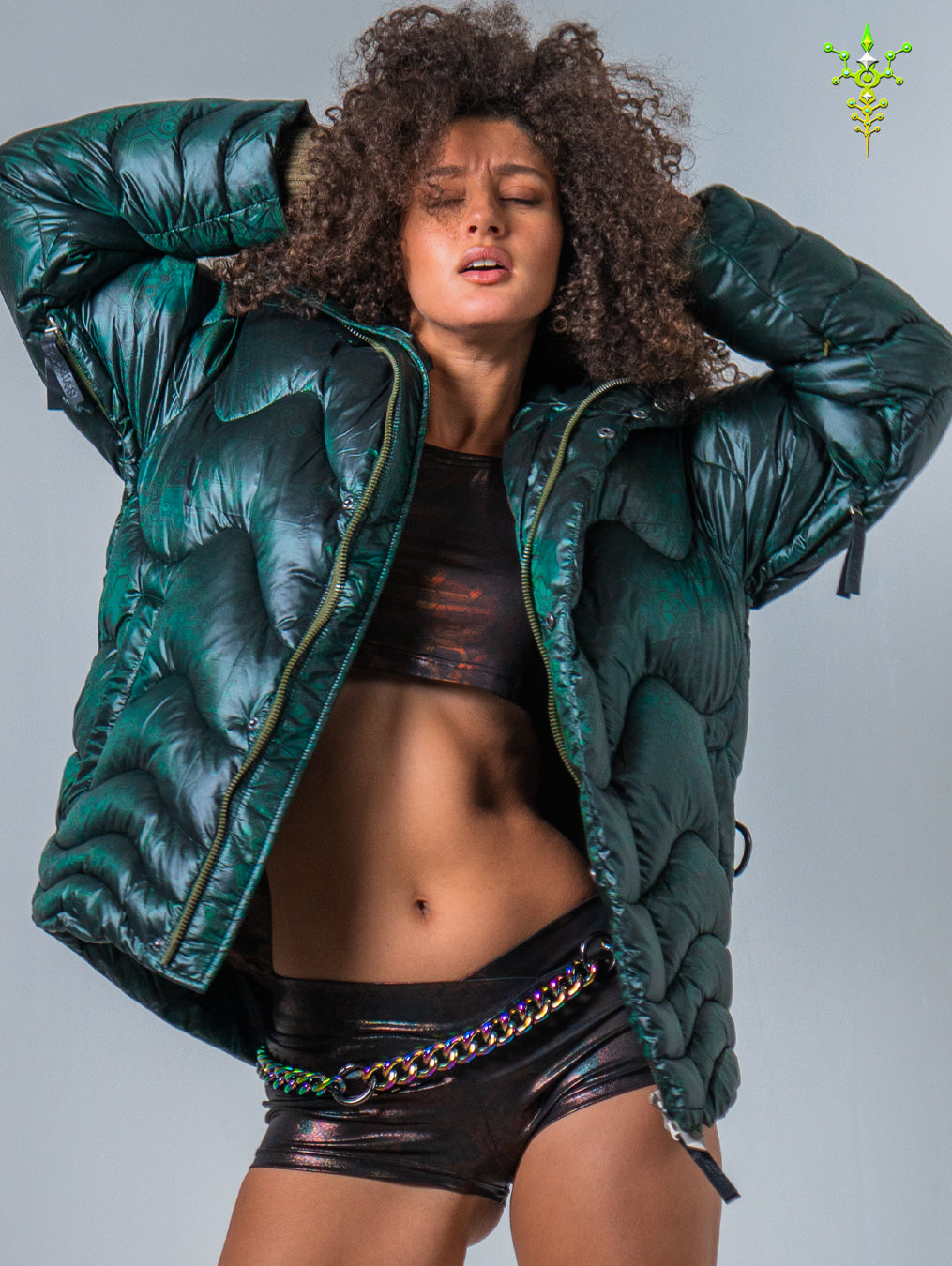 Puffer Jacket - Green Forest ATLANTHEON