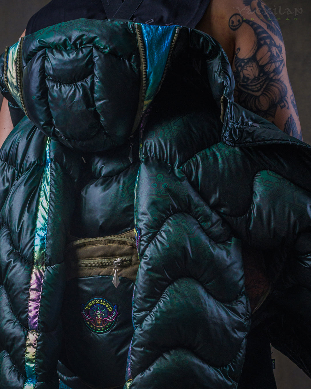 Puffer Jacket - Green Forest ATLANTHEON