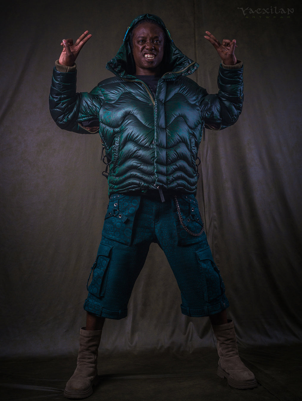 Puffer Jacket - Green Forest ATLANTHEON