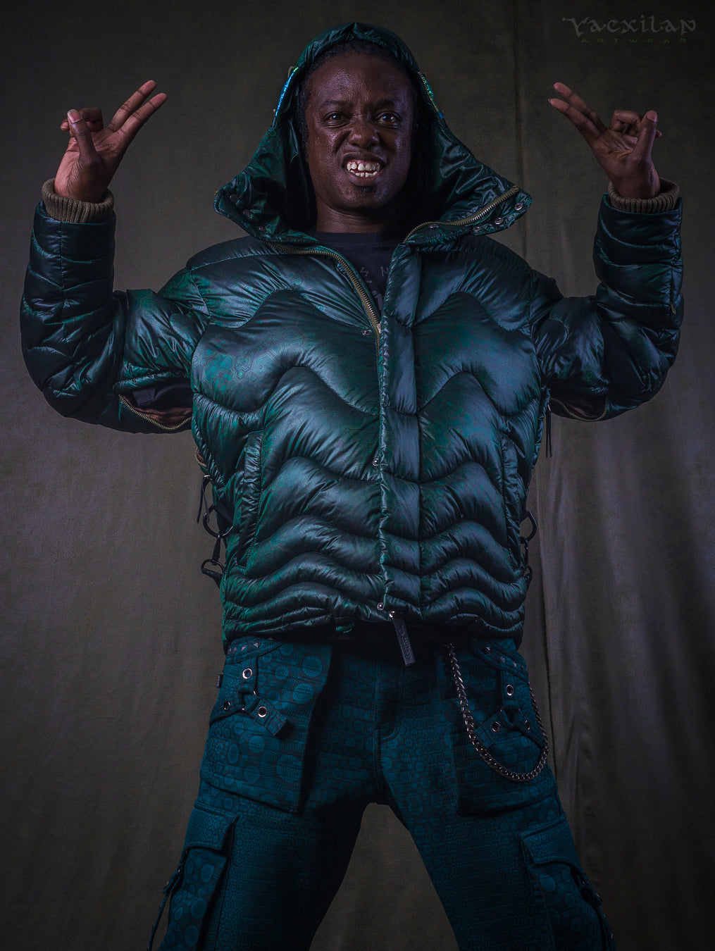 Puffer Jacket - Green Forest ATLANTHEON