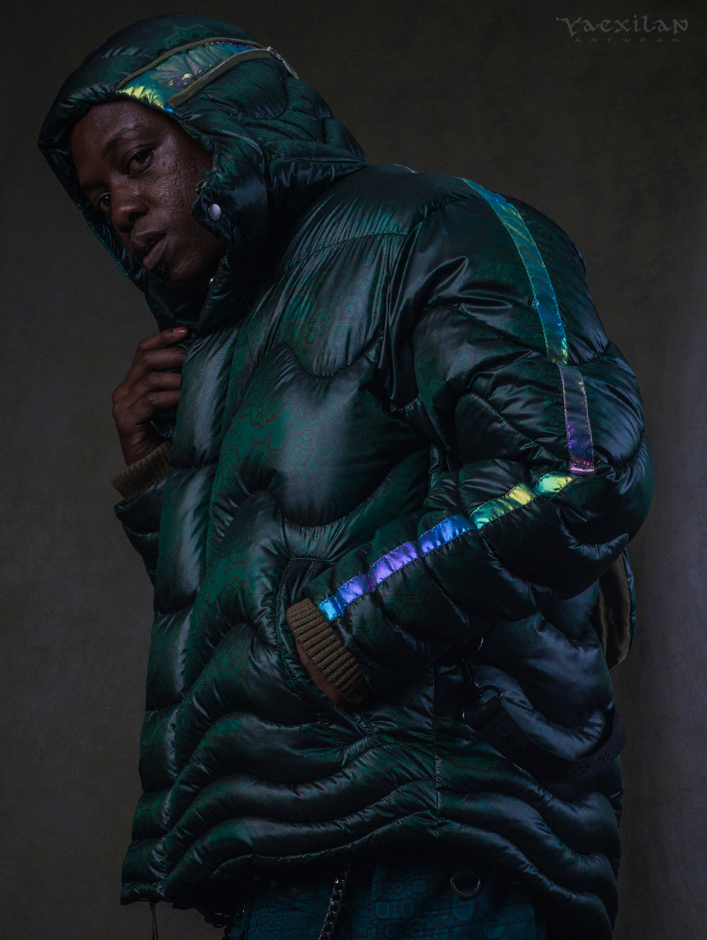 Puffer Jacket - Green Forest ATLANTHEON