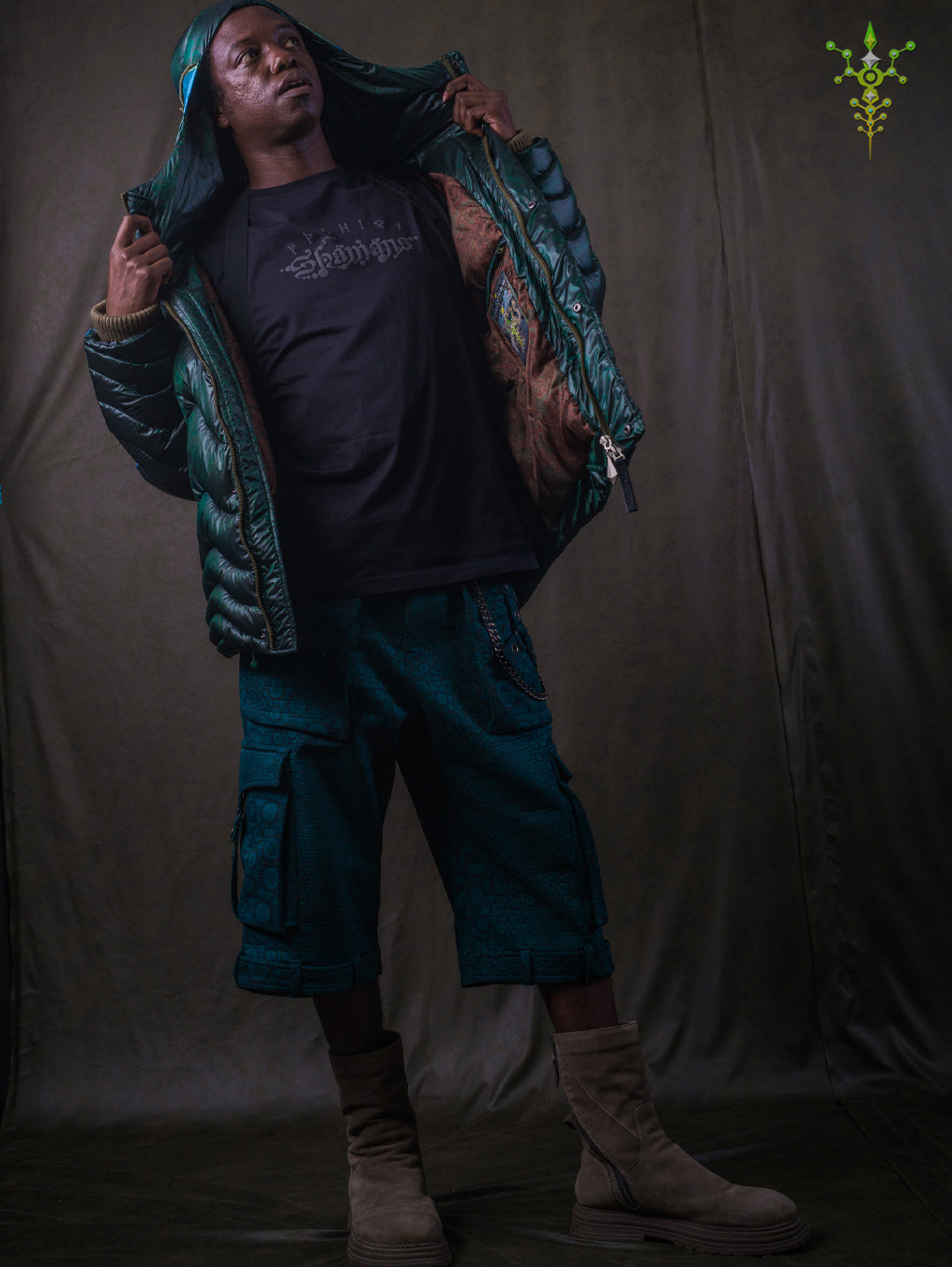 Puffer Jacket - Green Forest ATLANTHEON