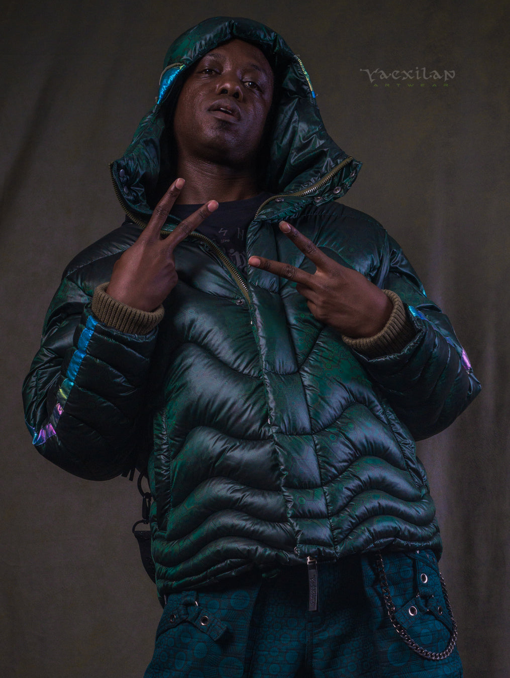 Puffer Jacket - Green Forest ATLANTHEON