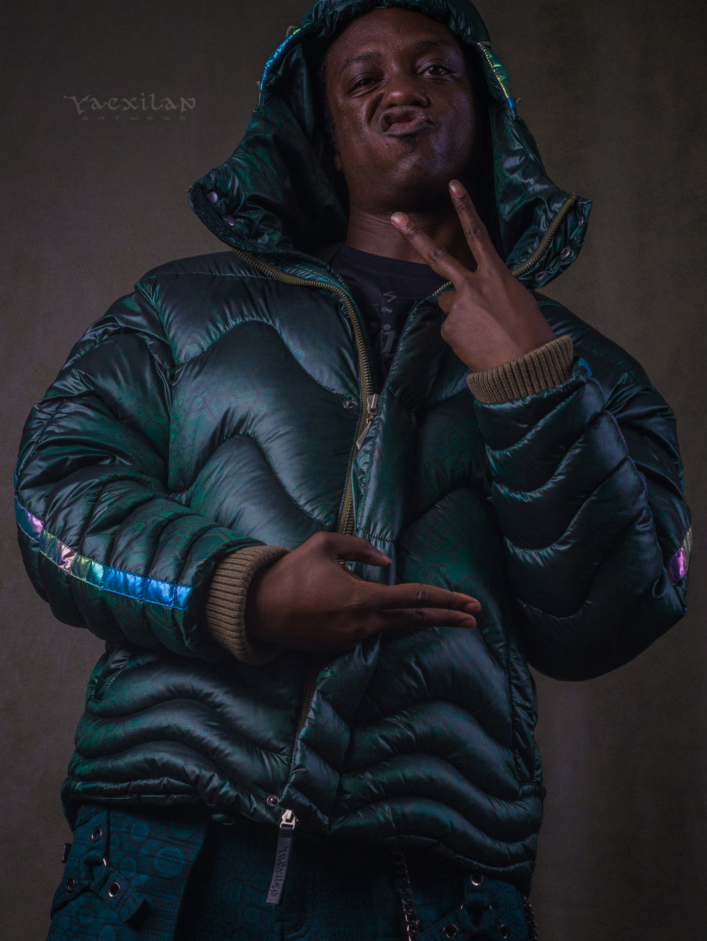 Puffer Jacket - Green Forest ATLANTHEON
