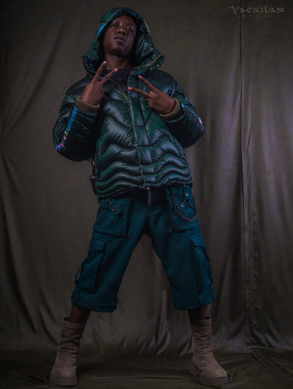 Puffer Jacket - Green Forest ATLANTHEON