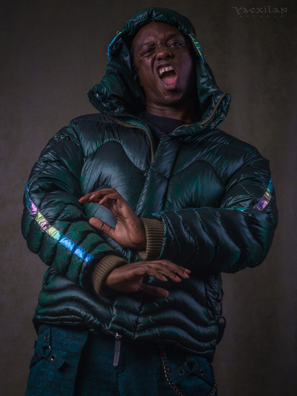 Puffer Jacket - Green Forest ATLANTHEON