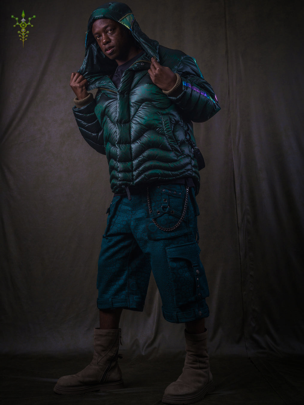 Puffer Jacket - Green Forest ATLANTHEON