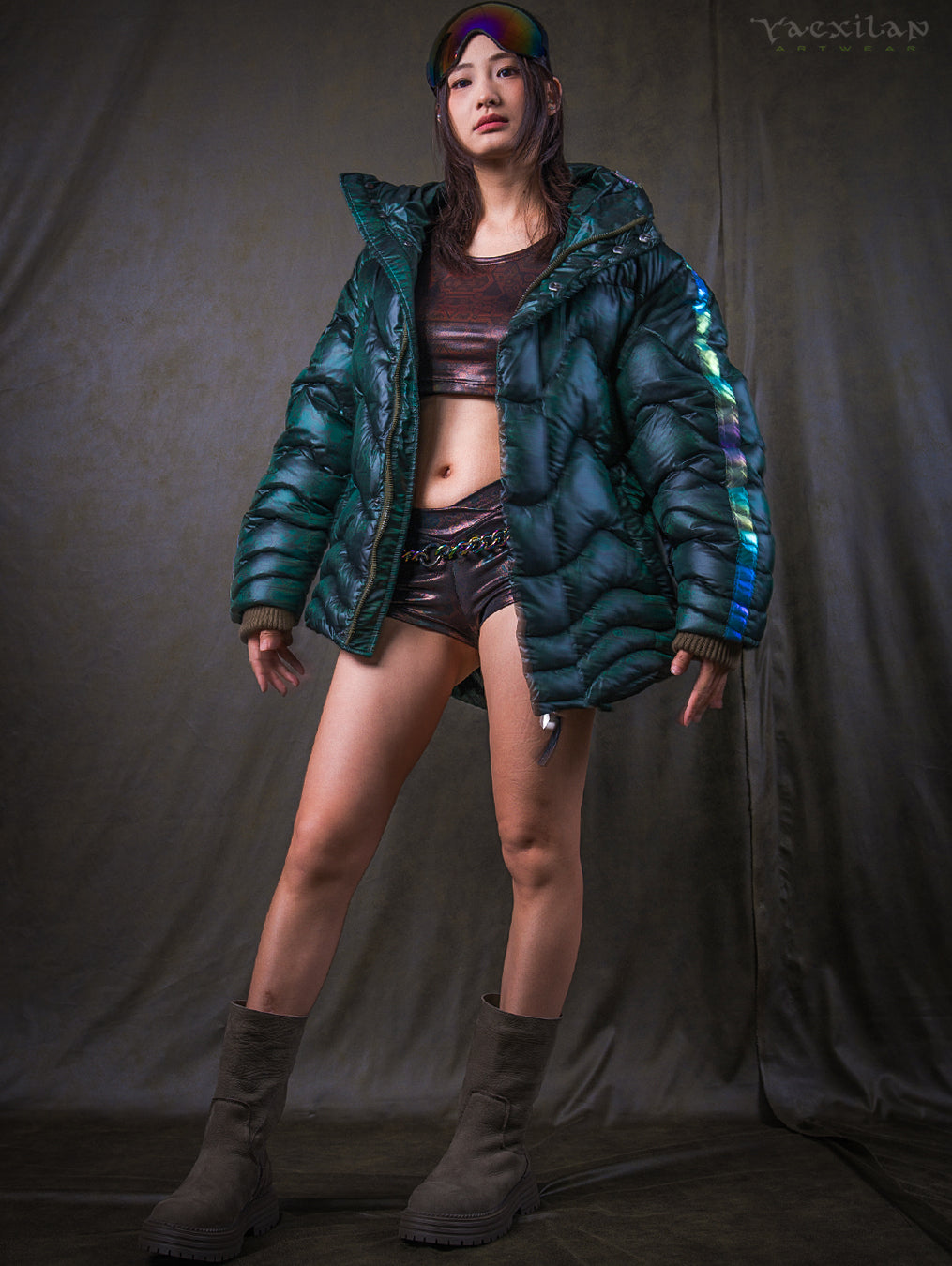 Puffer Jacket - Green Forest ATLANTHEON