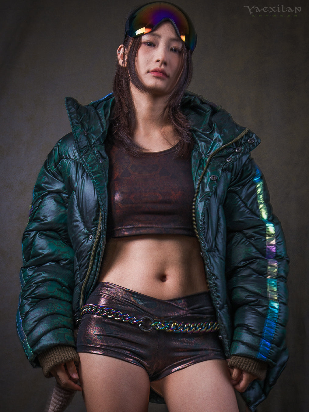 Puffer Jacket - Green Forest ATLANTHEON
