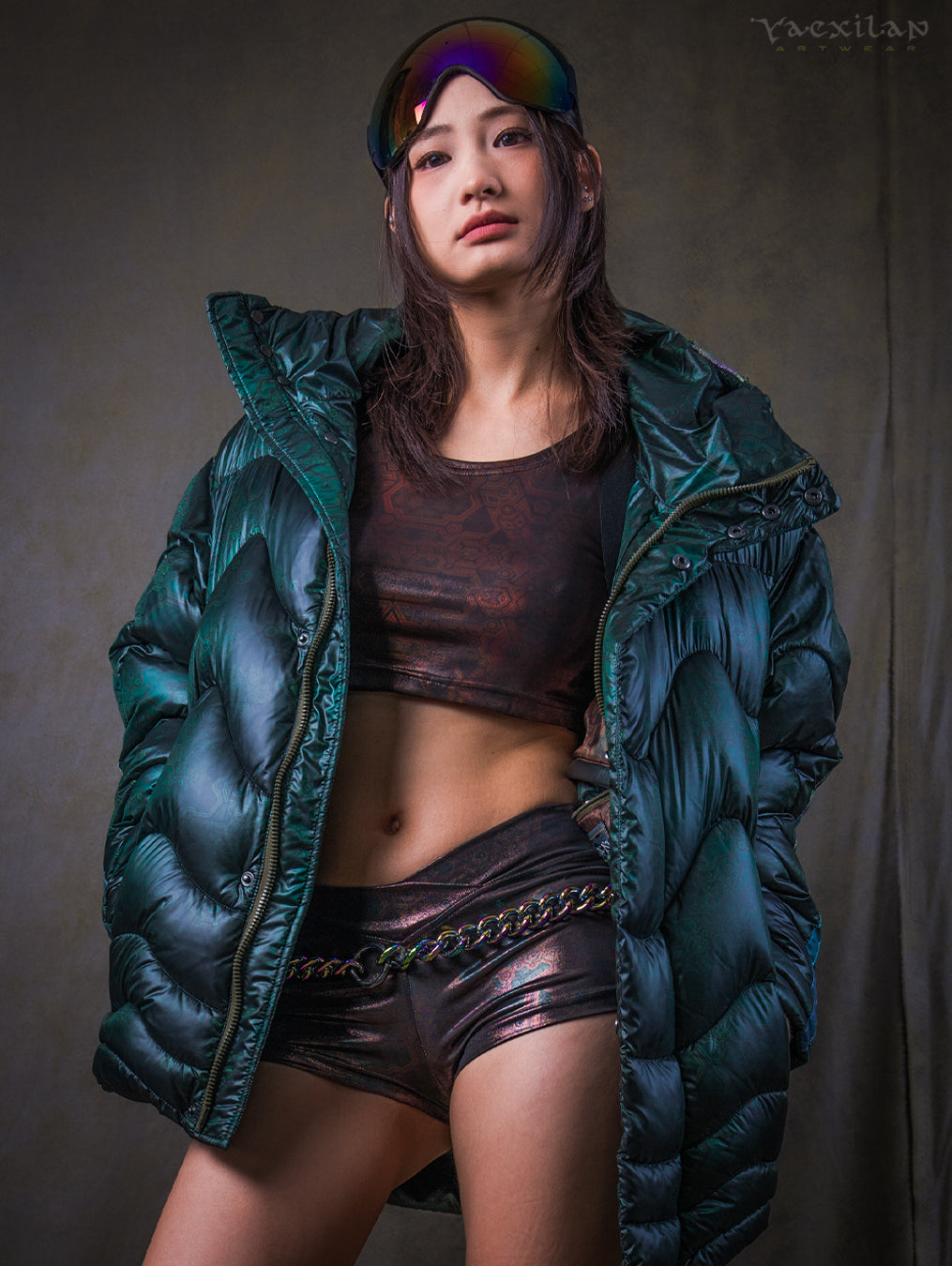Puffer Jacket - Green Forest ATLANTHEON