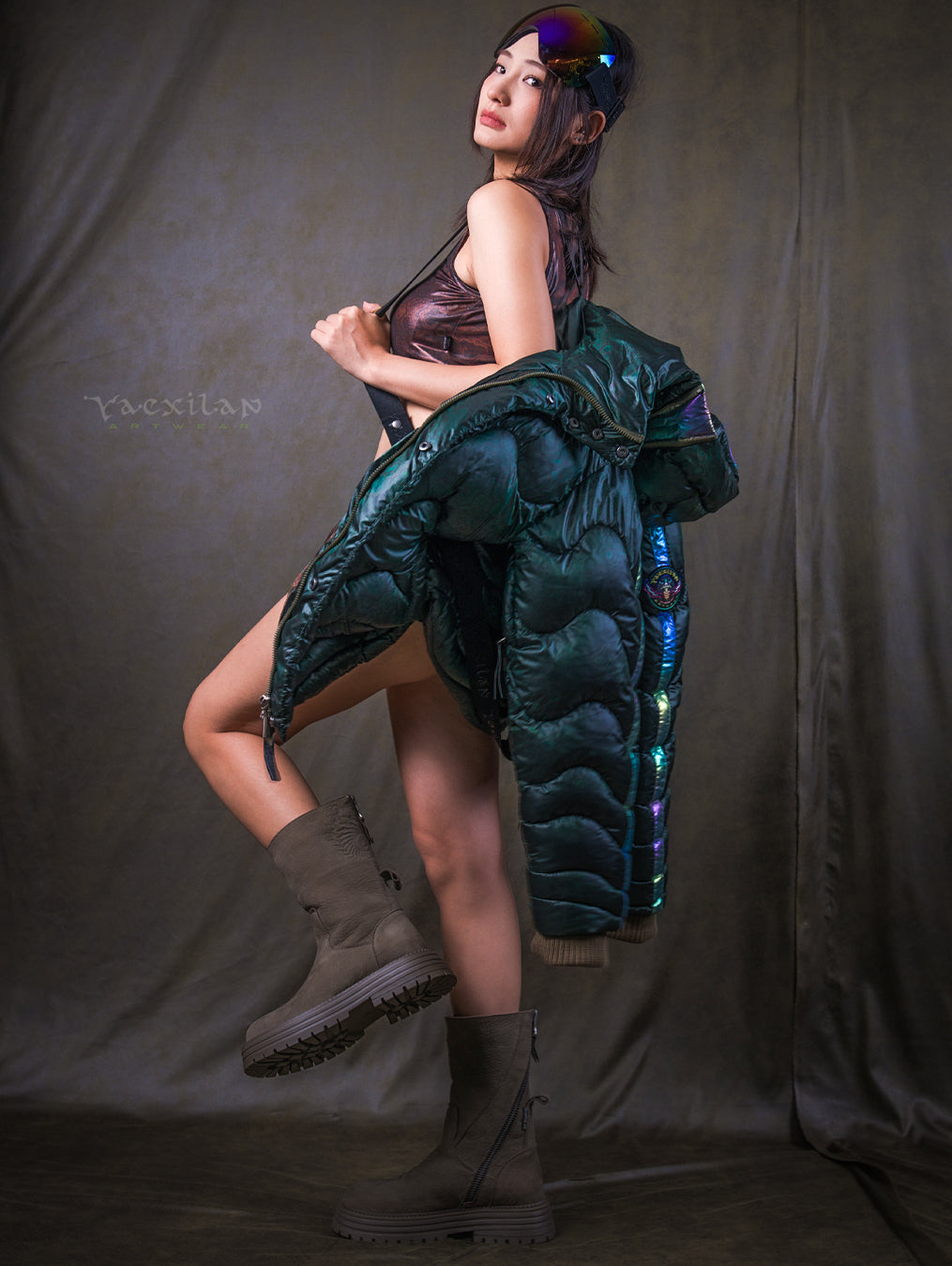 Puffer Jacket - Green Forest ATLANTHEON