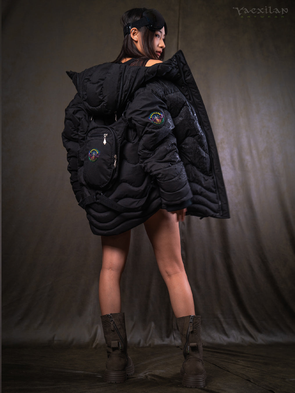 Down Jacket Woman & Pakpak / Waterproof - Obscure Magik SHAMANKA
