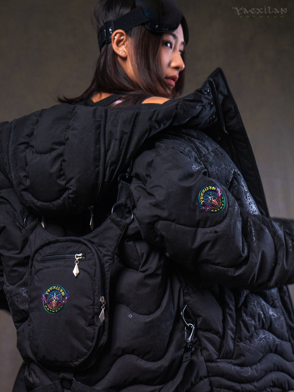 Down Jacket Woman & Pakpak / Waterproof - Obscure Magik SHAMANKA