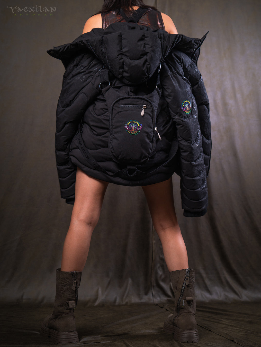 Down Jacket Woman & Pakpak / Waterproof - Obscure Magik SHAMANKA