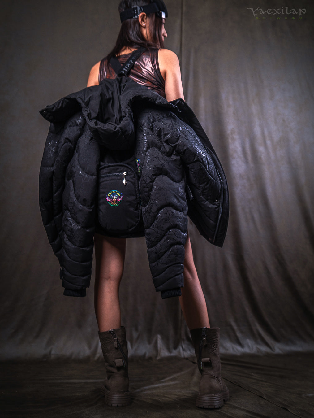 Down Jacket Woman & Pakpak / Waterproof - Obscure Magik SHAMANKA