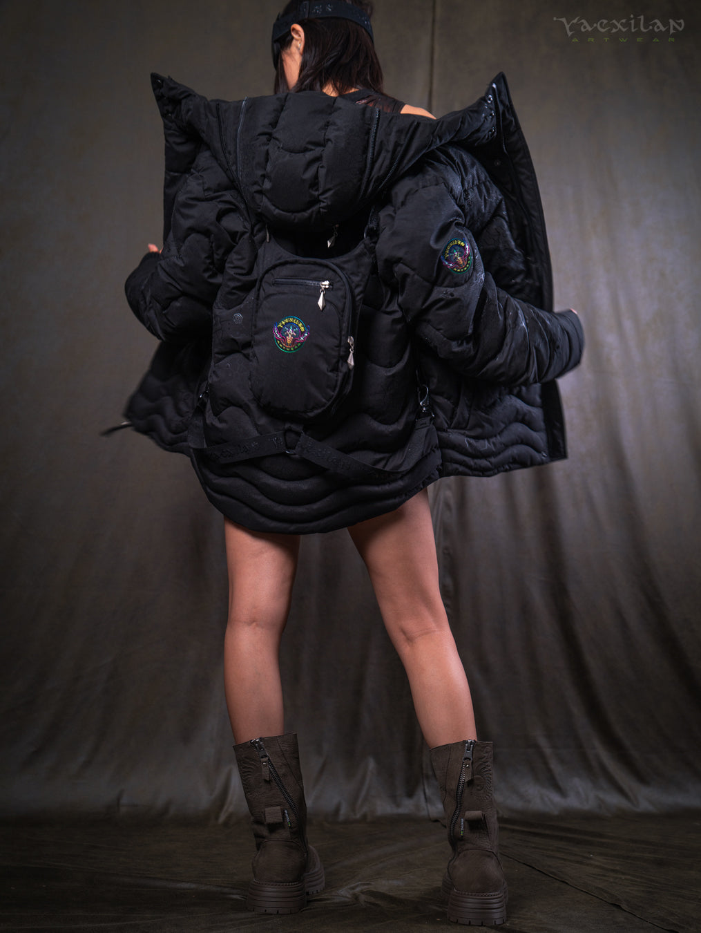 Down Jacket Woman & Pakpak / Waterproof - Obscure Magik SHAMANKA