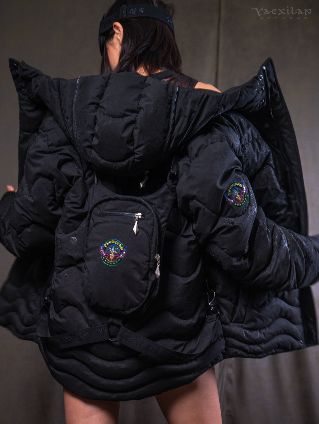 Down Jacket Woman & Pakpak / Waterproof - Obscure Magik SHAMANKA