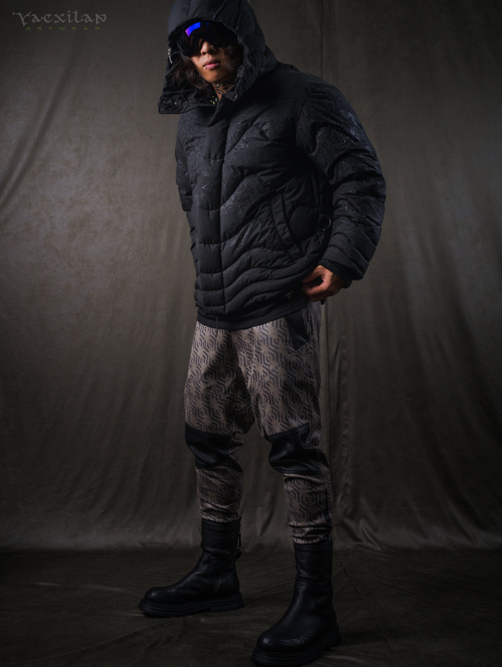 Down Jacket Men & Pakpak / Waterproof - Obscure Magik SHAMANKA