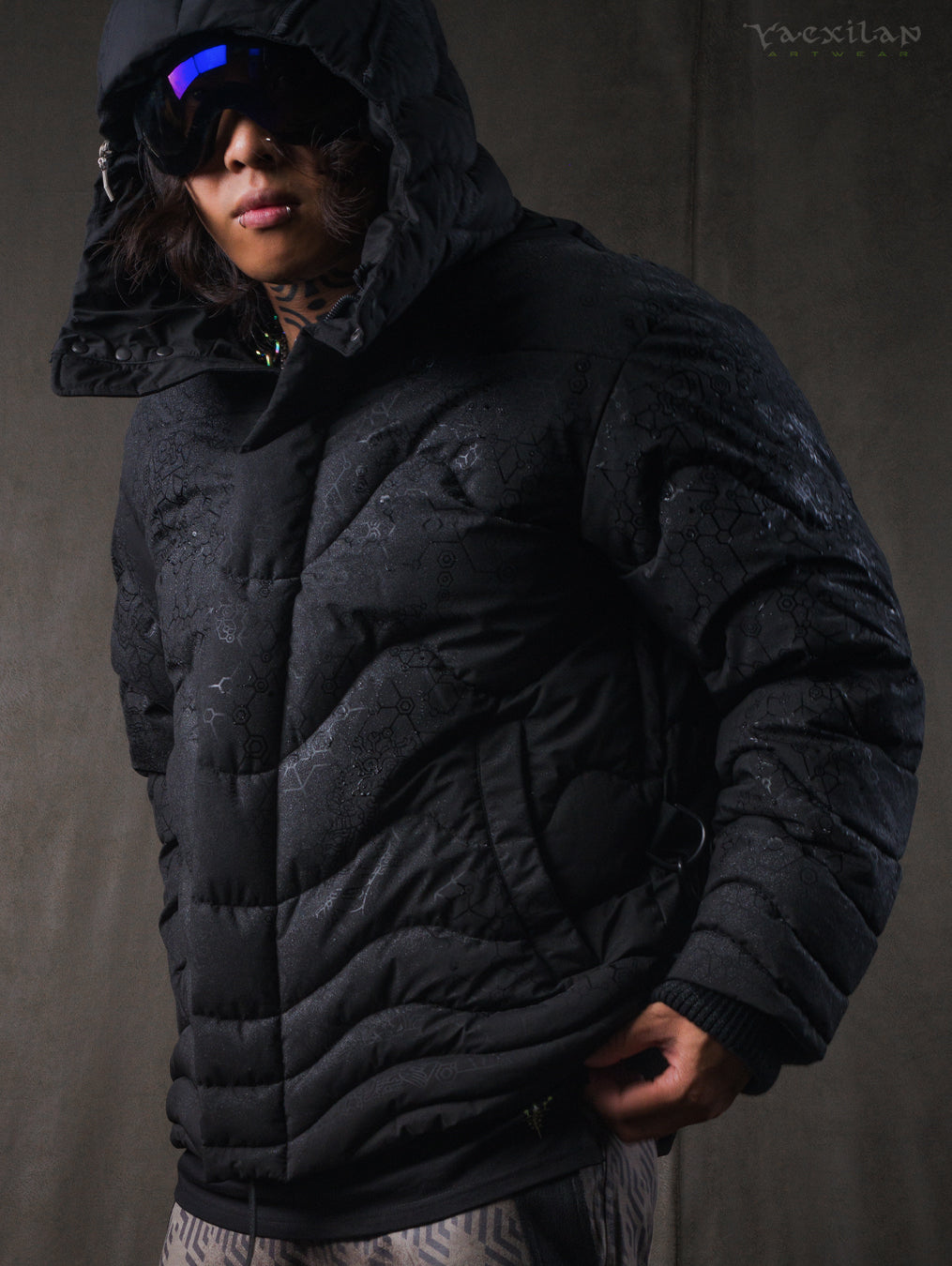 Down Jacket Men & Pakpak / Waterproof - Obscure Magik SHAMANKA