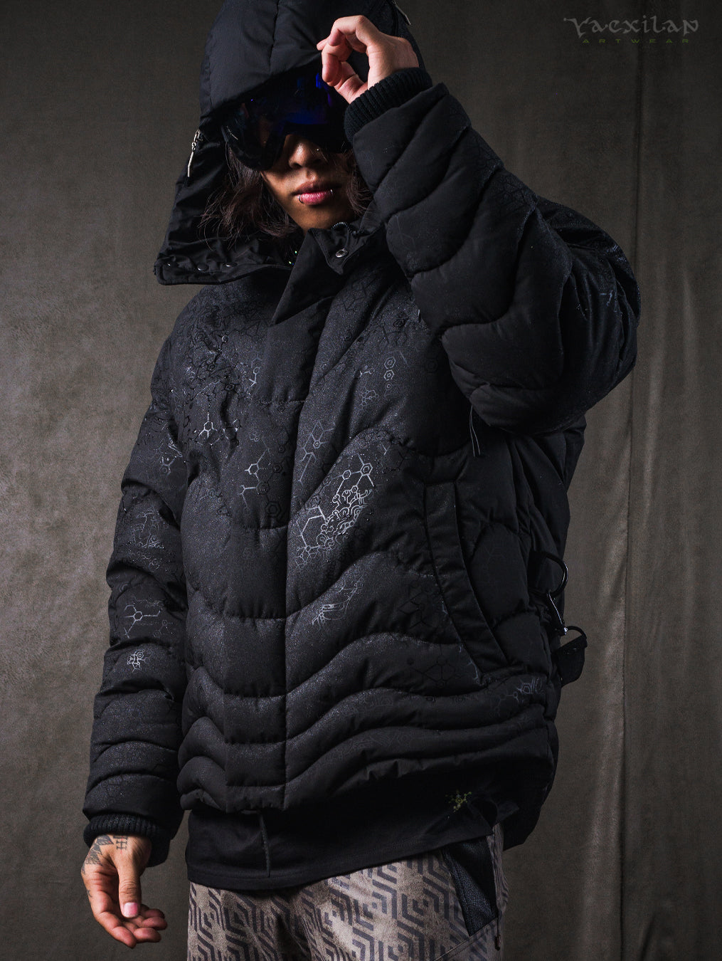 Down Jacket Men & Pakpak / Waterproof - Obscure Magik SHAMANKA
