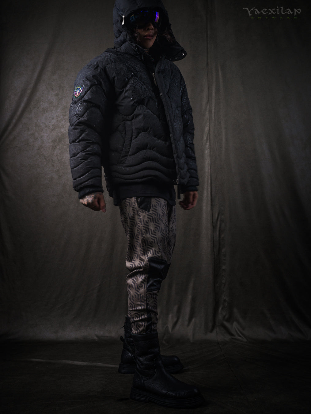 Down Jacket Men & Pakpak / Waterproof - Obscure Magik SHAMANKA